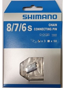 Nýt řetězu SHIMANO 8 speed 3 ks