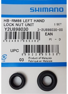 Kónus Shimano přední levý náboje HBRM66+matice