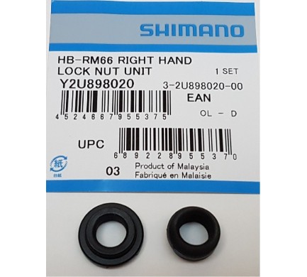 Kónus Shimano přední pravý náboje HBRM66+matice+podložka