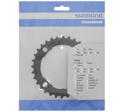 Převodník Shimano Acera M361 Fe 32z černý 3x7/8s