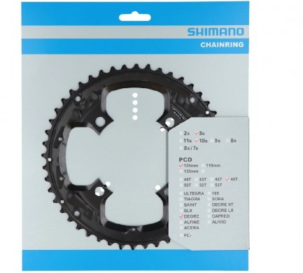 Převodník SH FCT6010 48z pro kliky 3x10s blk