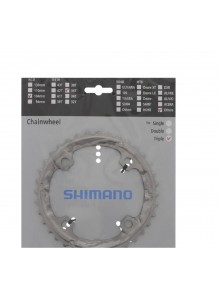 Převodník SH Deore FC-T551 36z AL stříbrný 3x10s