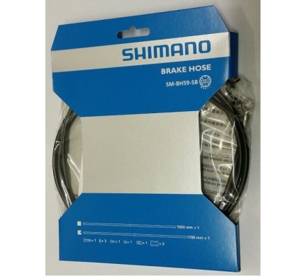 Brzdová hadice SHIMANO SMBH59-SB přední 100cm čern