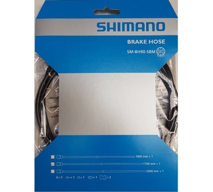 Brzdová hadice SHIMANO SMBH90SBML170 zadní černá