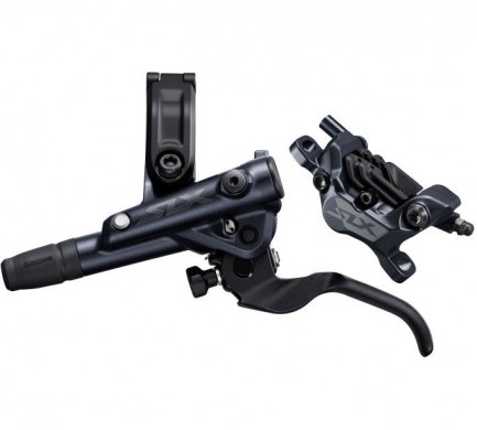 Brzdový třmen+páka Shimano SLX M7120 černý přední napojený