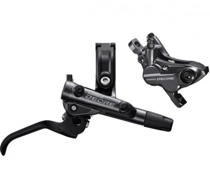 Brzdový třmen+páka Shimano Deore M6120 zadní čtyřpístková