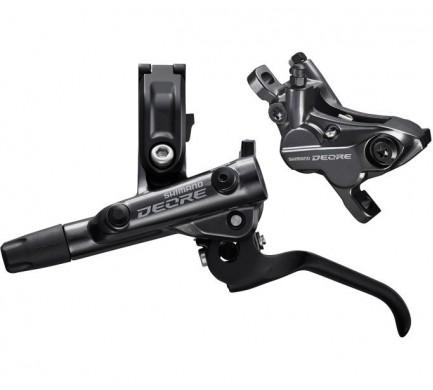 Brzdový třmen+páka Shimano Deore M6120 přední čtyřpístková