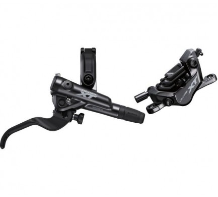 Brzdový třmen+páka Shimano SLX M8120 černý zadní napojený