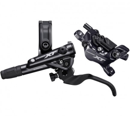 Brzdový třmen+páka Shimano SLX M8120 černý přední napojený