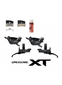 Brzdové třmeny + páky SH XT M8220 přední + zadní