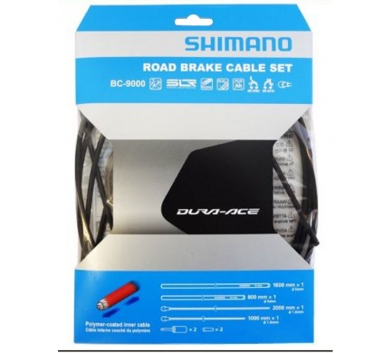 Bowdeny set Shimano brzdových lanek Dura Ace 9000 černá