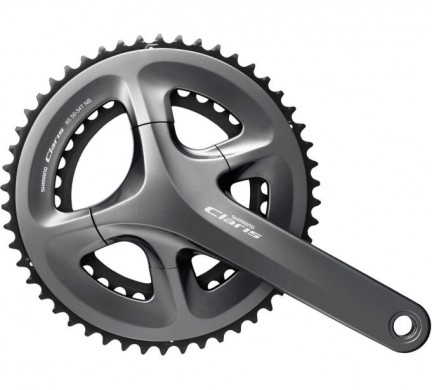 Kliky Shimano Claris FC-R2000 50-34/175 8s šedé bez misek