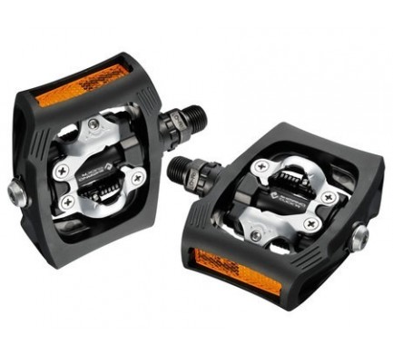 Pedály SHIMANO PD-T400 oboustranné s klecí