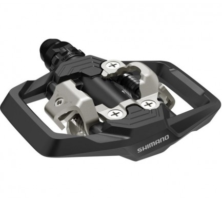 Pedály SHIMANO PDME700 oboustranné SPD černé