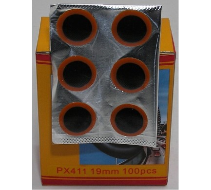 Záplaty PAX průměr 19mm oranžové