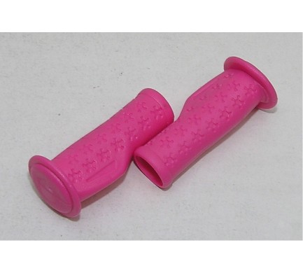 Gripy dětské gumové s opěrkou 22/95mm růžové