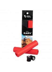 Gripy WOLF TOOTH Karv Grips 6,5 mm red