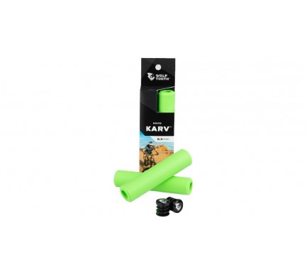 Gripy WOLF TOOTH Karv(Xt) 6,5 mm green