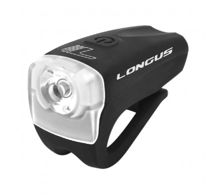 Přední světlo LONGUS Pretty 3W LED 3 funkce, dob. USB černé