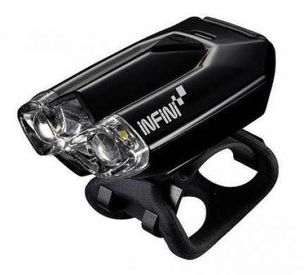 Světlo INFINI LAVA přední 2LED blk 4fce nabíj.USB