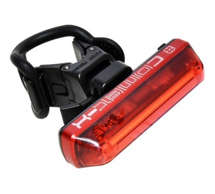 Blikačka zadní MOON COMET X USB nabíjecí černé