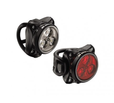 Blikačka LEZYNE Zecto Drive Pair black/hi gloss