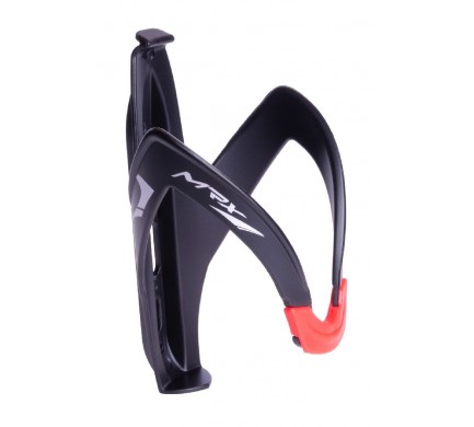 Košík na láhev MRX YBC-01 Matt Fiberglass černo/če