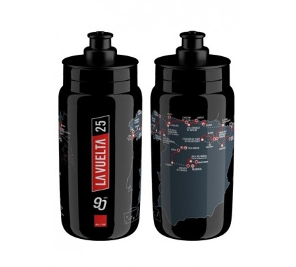 Láhev ELITE 0,5l Fly Vuelta Map 2025 black