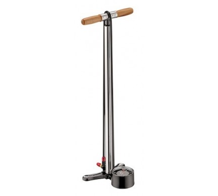 Pumpa Lezyne Alloy Floor Drive silver/hi gloss