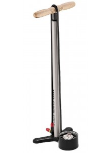 Pumpa LEZYNE Steel Floor Drive metallic silver