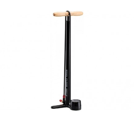 Pumpa LEZYNE Steel Floor Drive gloss black ABS1