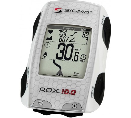 Computer SIGMA ROX 10.0 GPS set bílá