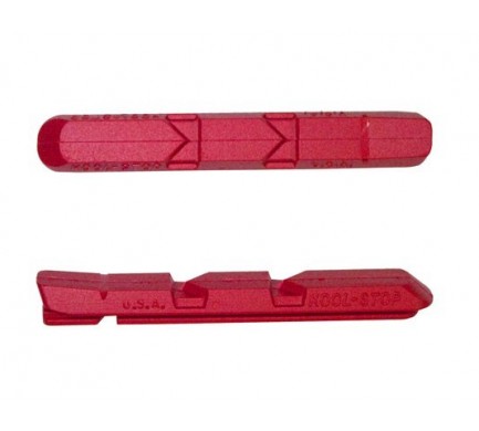 Brzdový špalek KOOLSTOP R1 V-B red cartridge