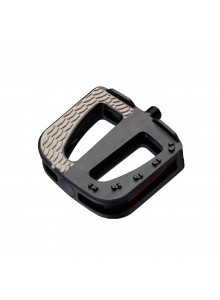 Pedály LONGUS MTB/BMX plast průhled.PC modré kulič