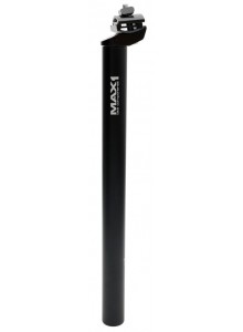 Sedlovka MAX1 AL/AL zámek 28,6/400mm černá