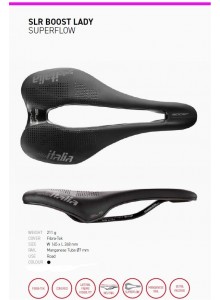Sedlo SEL.IT.SLR Boost Lady Superflow black mangan