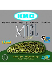 Řetěz KMC X-11 SL gold superlight 118 článků