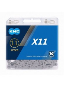 Řetěz KMC X-11 grey 118 článků