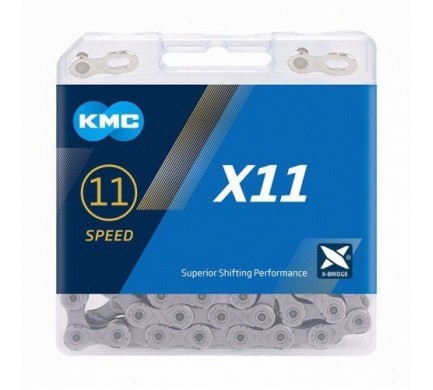 Řetěz KMC X-11 grey 118 článků