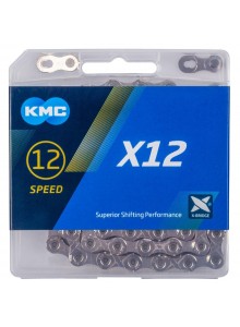 Řetěz KMC X-12 silver 126 článků box