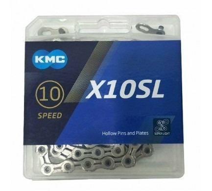 Řetěz KMC X-10 SL silver 114 článků box
