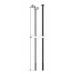 Drát MACH 2mm steel černý délka 290mm