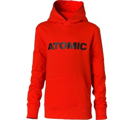 Mikina ATOMIC RS kids hoodie red 140 21/22