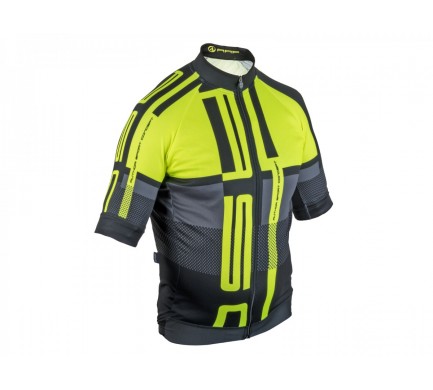 Dres AUTHOR Men Sport X7 ASC k/r XL (žlutá-neonová/černá)