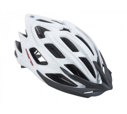 AUTHOR Přilba Aero Inmold X7 58-62cm (165 bílá/červená)
