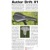 Sedlo AUTHOR ASD Drift X1 Cr-Mo (černá)
