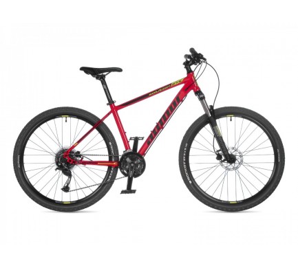 MTB XC kolo Author Solution 27,5" 2021 17" červená/černá/limeta