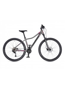 Dámské MTB kolo Author Spirit ASL 27,5" 2021 18" stříbrná-matná/růžová