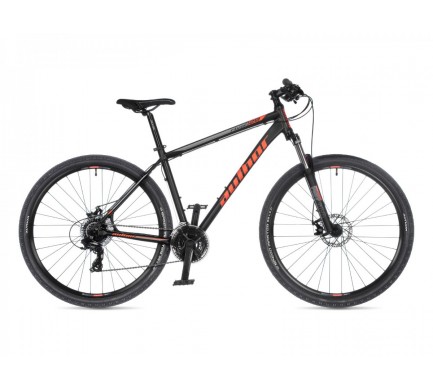 MTB XC kolo Author Rival 29" 2023 21" černá-matná/oranžová