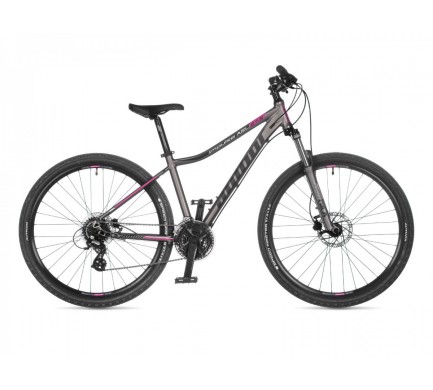 Dámské MTB kolo Author Impulse 27,5" ASL 2023 18" stříbrná-matná/růžová